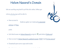 Tablet Screenshot of nassrat.ca